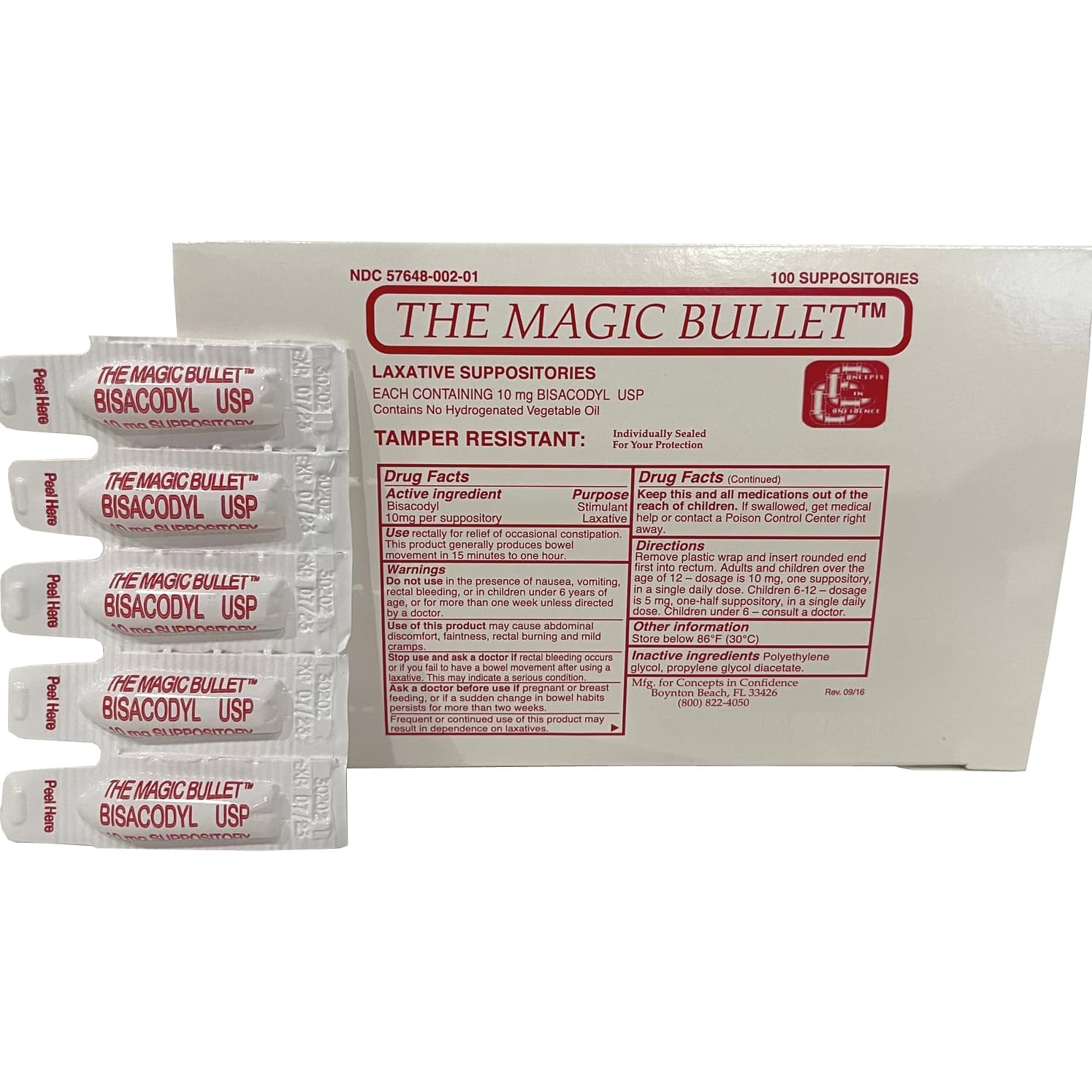 Magic Bullet Suppository