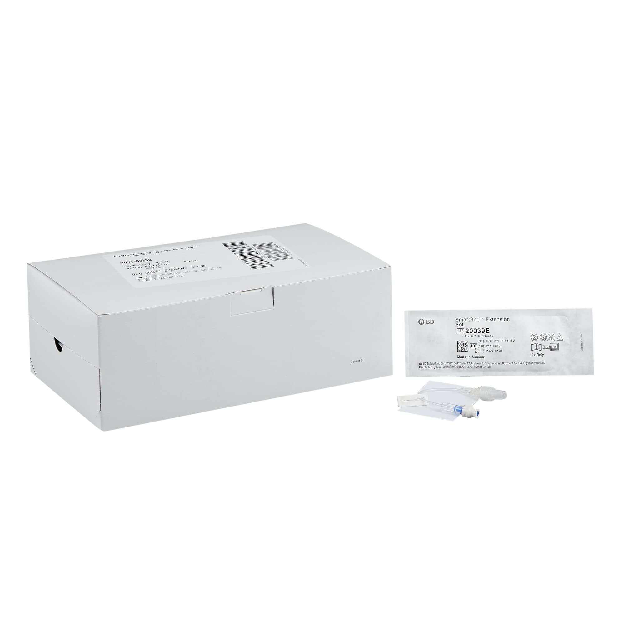 Smartsite IV Extension Set with Needleless Connector, Small Bore - Image 1