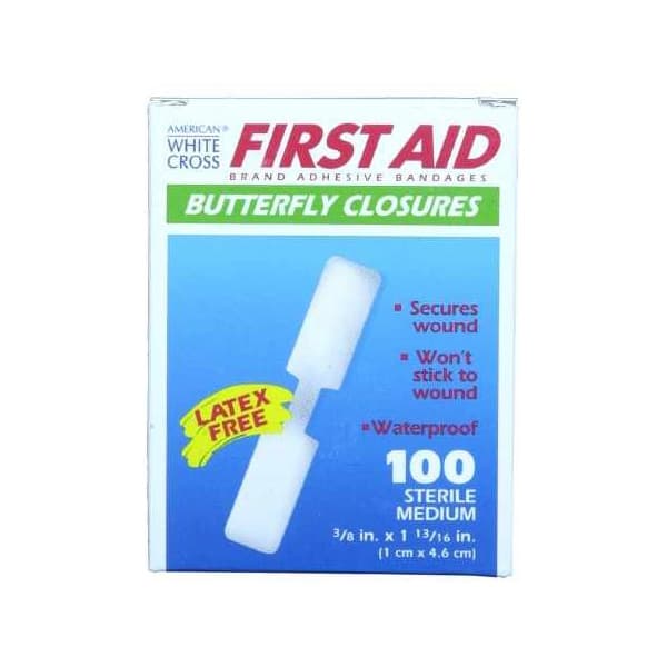 First Aid Brand Skin Closure Strip White Sterile - Image 1