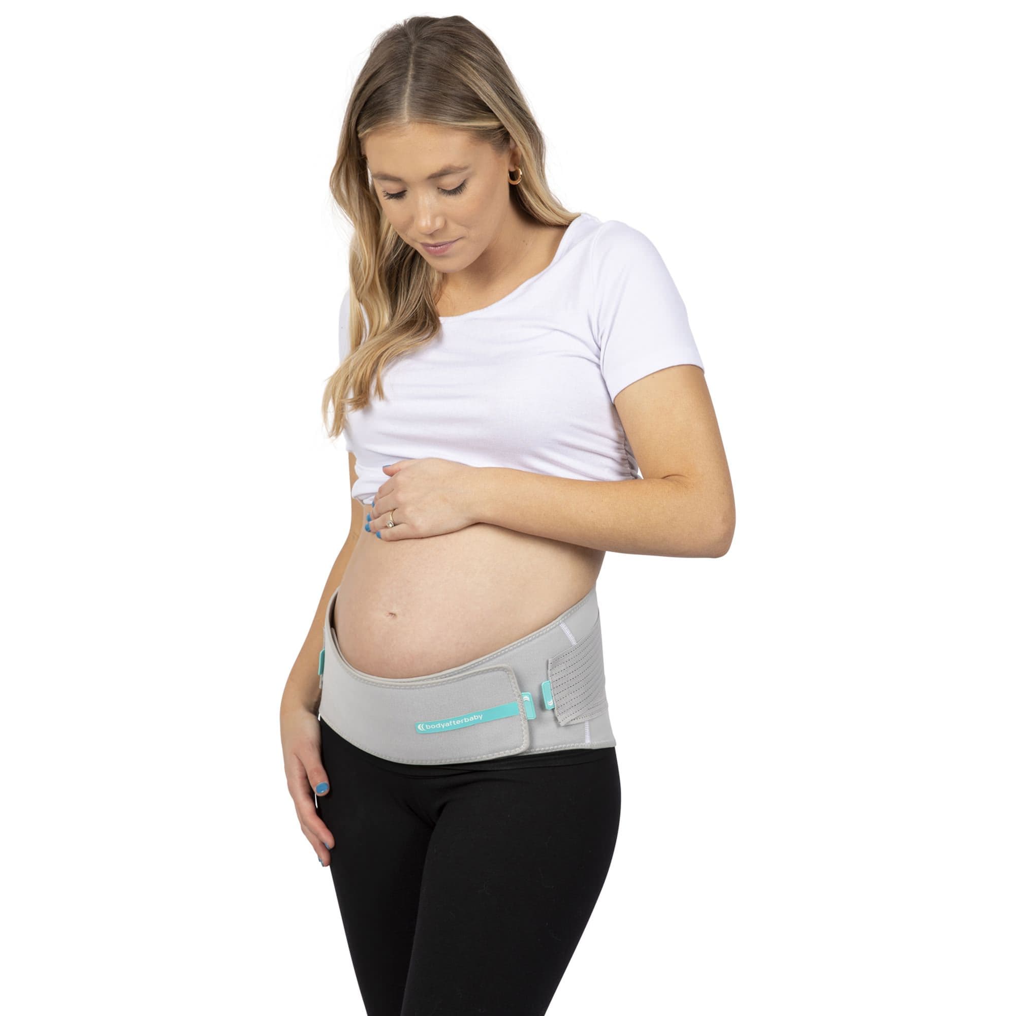 NINER Premium Pregnancy Support Belt, Gray, Adult