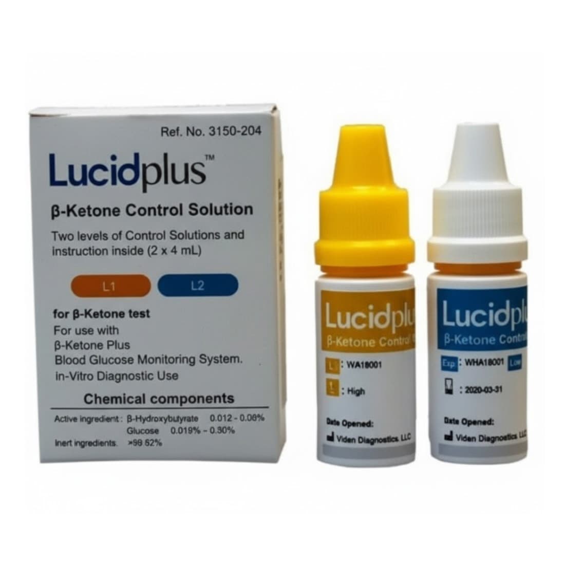 Lucidplus Glucose Bi-Level Controls - Box of 2