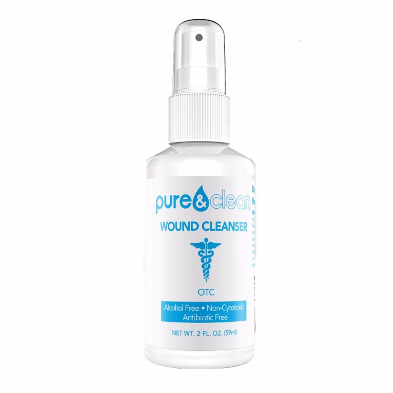Pure&Clean Wound Cleanser 2 oz. Pump Bottle