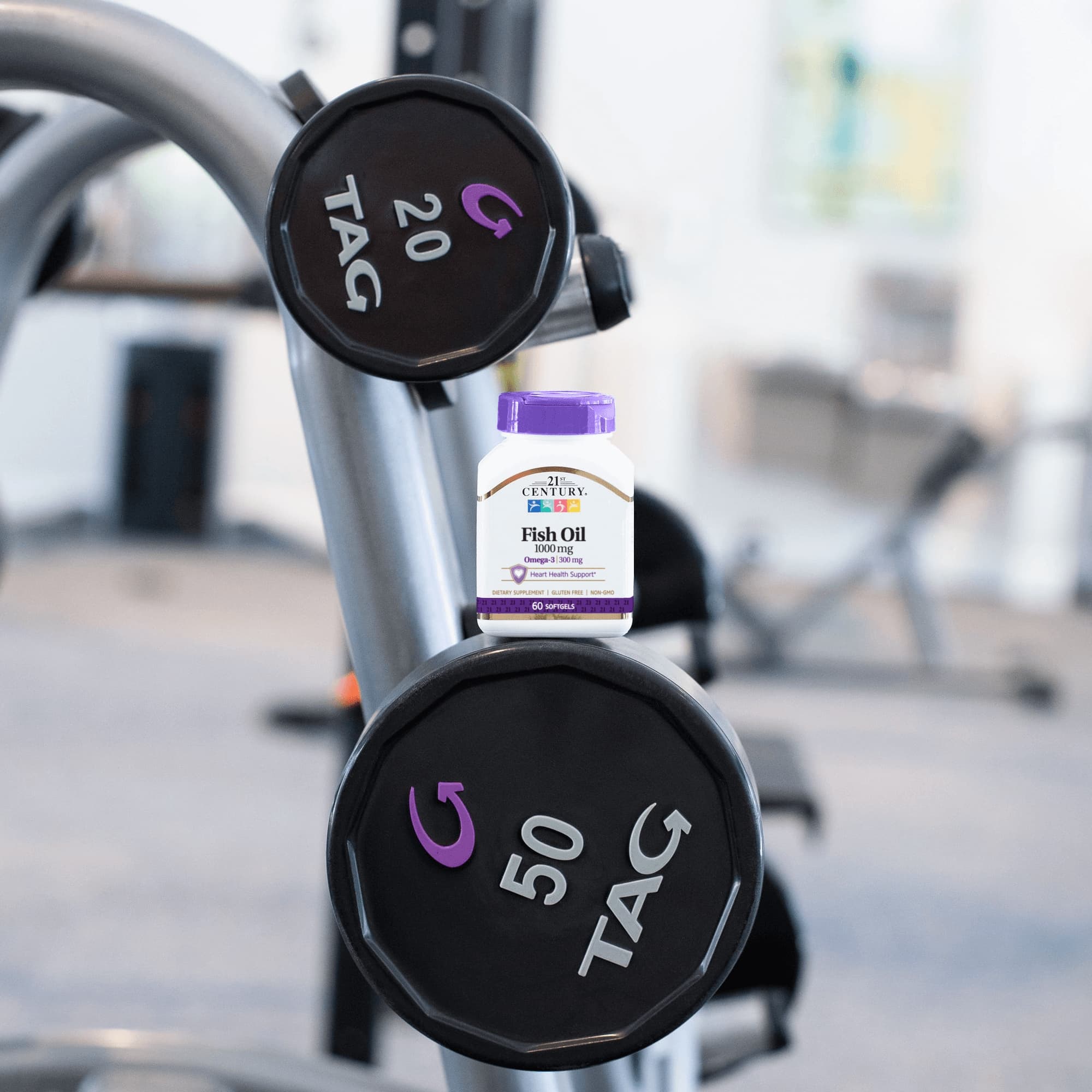 21st Century Fish Oil Omega 3 Supplement Softgels - Bottle of 60 - Image 6