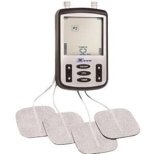 Zewa OTC TENS Unit 3-3/4" x 2-1/2" x 1" Black