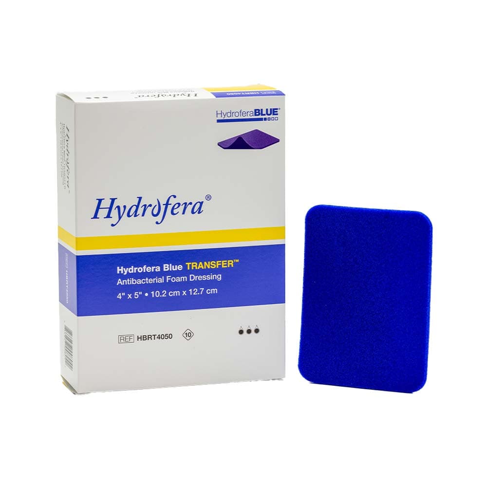 Hydrofera Blue Transfer Antibacterial Foam Dressings