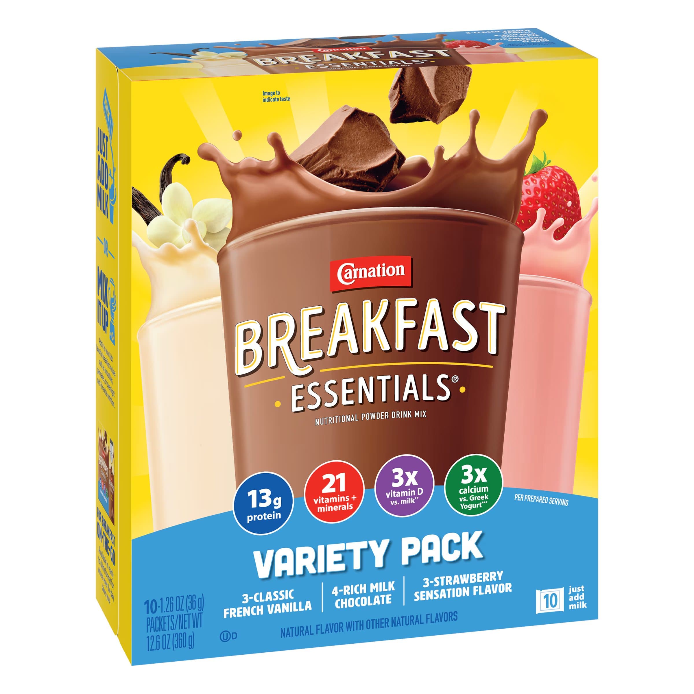 Carnation Breakfast Essentials Complete Nutritional Powder Drink Mix