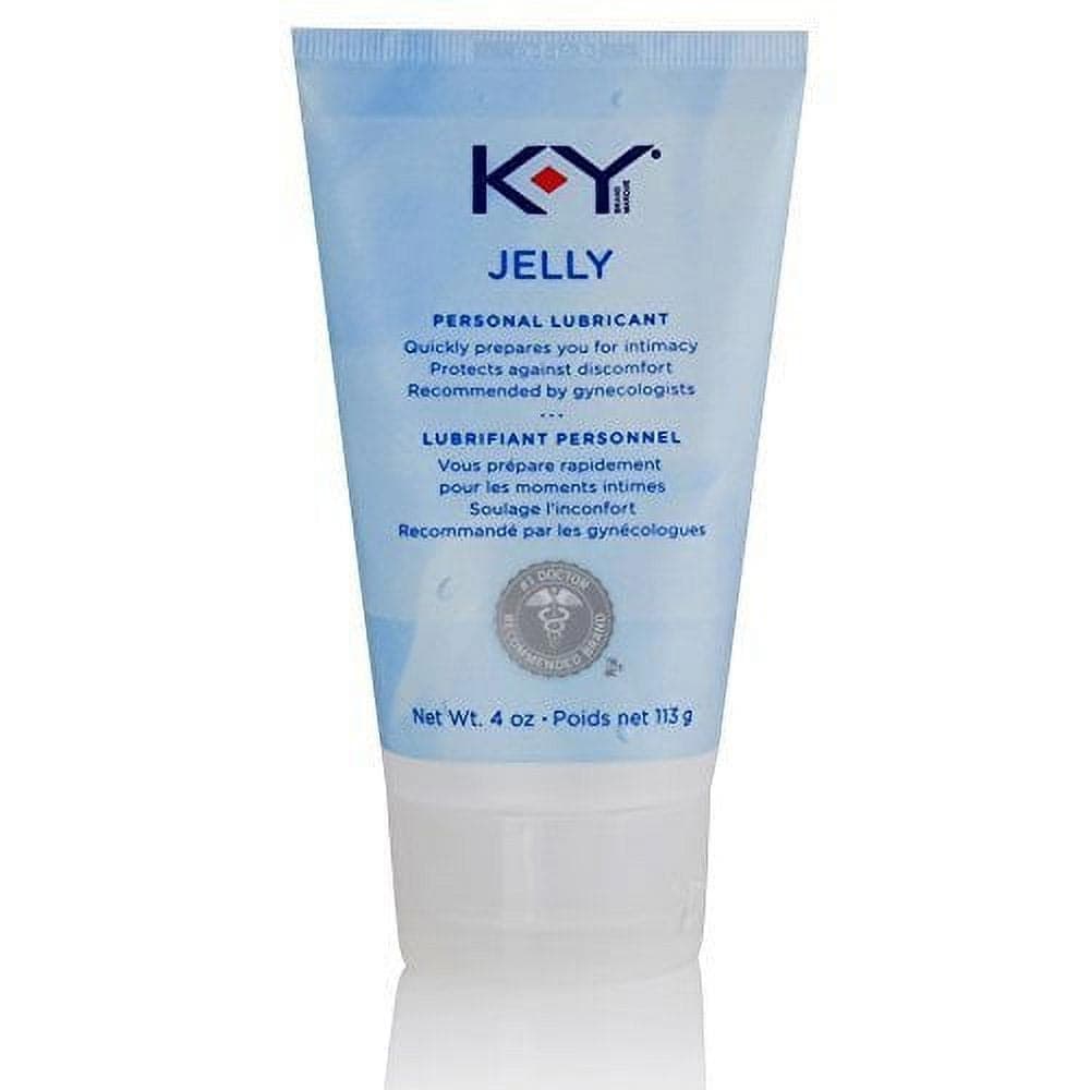 K-Y Personal Lubricant Jelly, 4 oz - Each