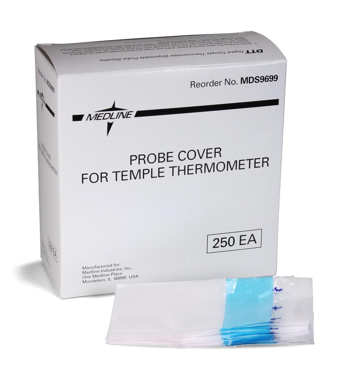 Medline Temple Thermometers Probe Covers - Image 2