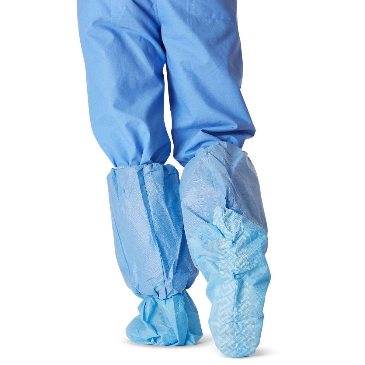 Medline Boot Cover, Blue, Regular - Box of 50 - Image 1