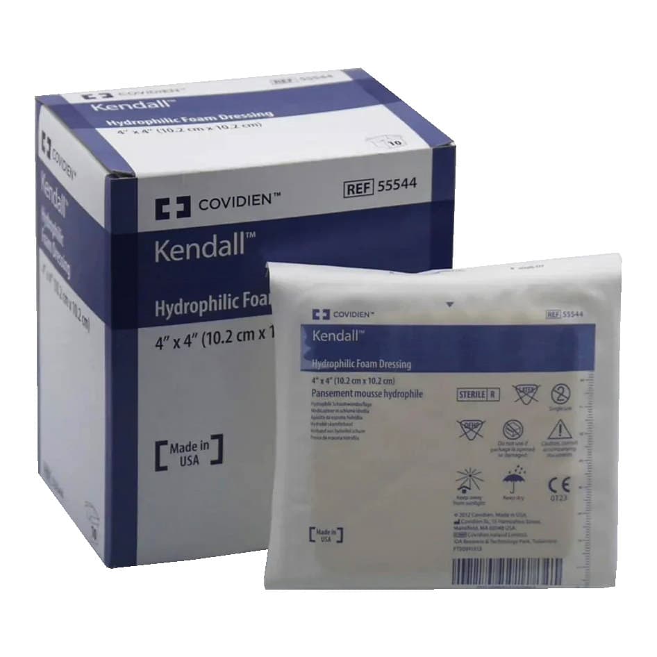 Kendall Hydrophilic Foam Dressing