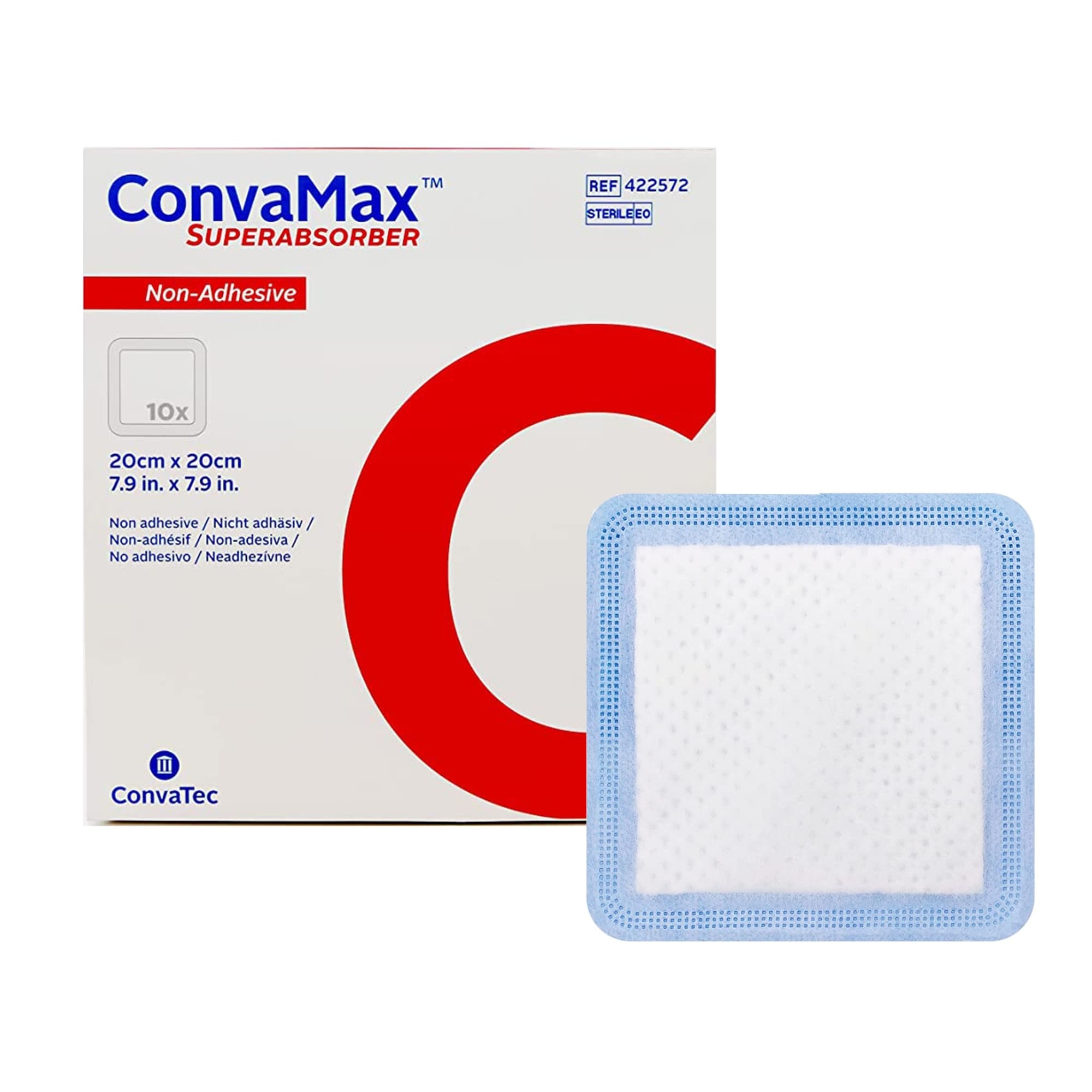 ConvaTec ConvaMax Superabsorber Non-Adhesive Wound Dressing