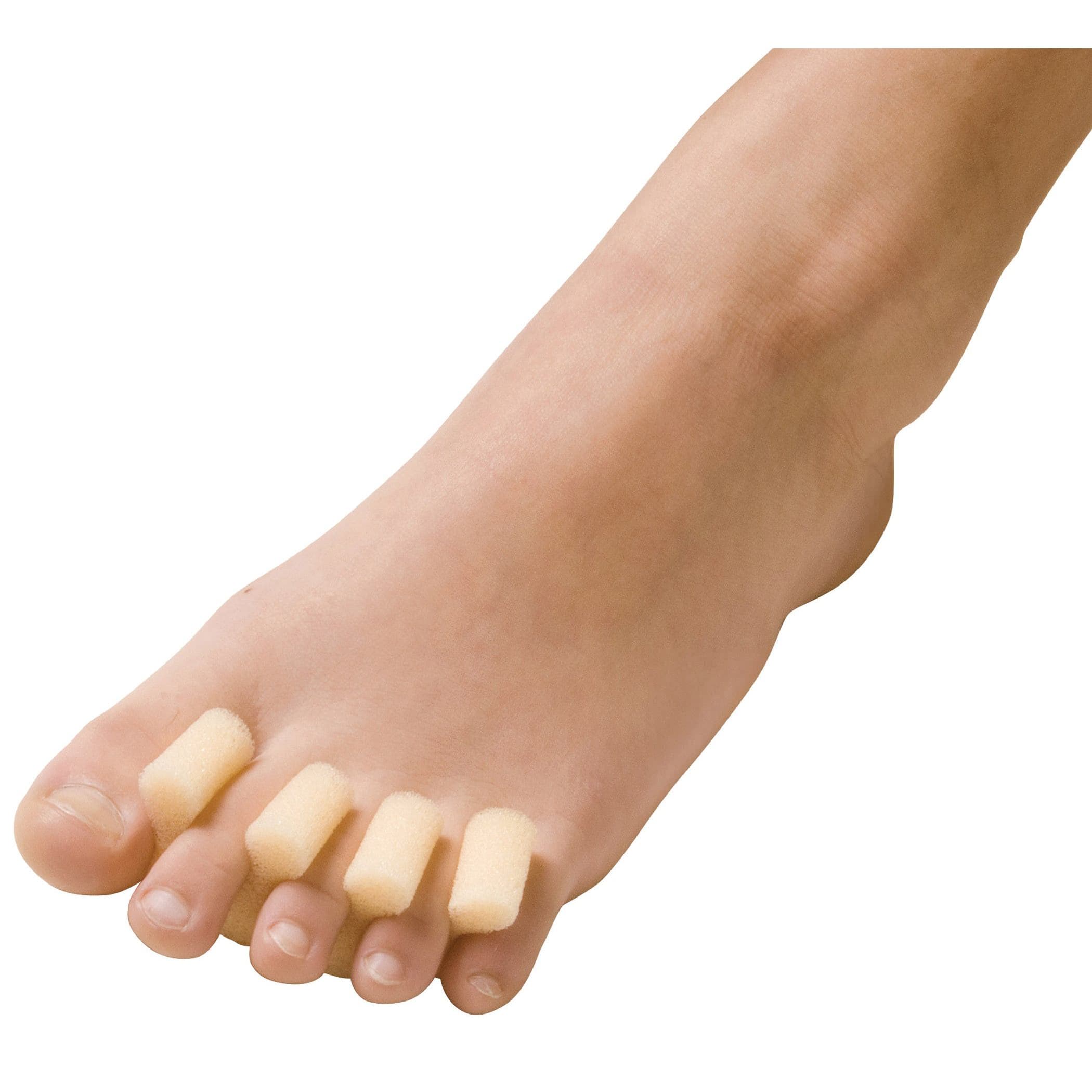 PediFix Polyfoam Toe Comb Cushion, One Size Fits Most - Package of 12