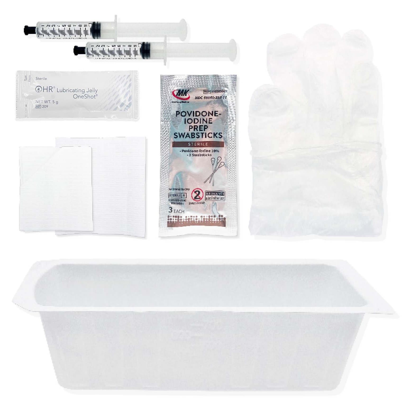TruCath Duo Dual-Balloon Urinary Catheter Insertion Tray